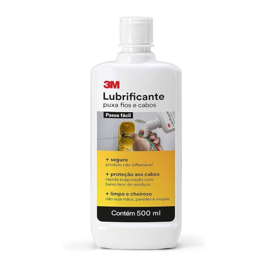 LUBRIFICANTE 3M PUXA CABO  500ML PC 1