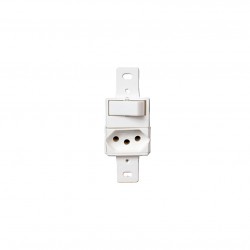 LUMIBRAS 1 INT SIMPLES 1 TOMADA 20A BC P/CONDULETE UN 1