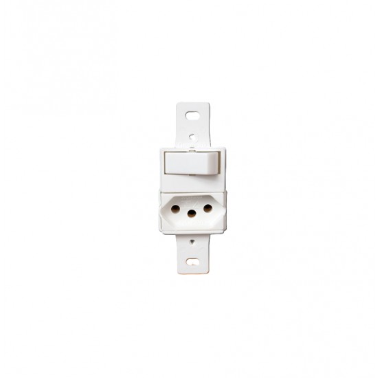 LUMIBRAS 1 INT SIMPLES 1 TOMADA 20A BC P/CONDULETE UN 1