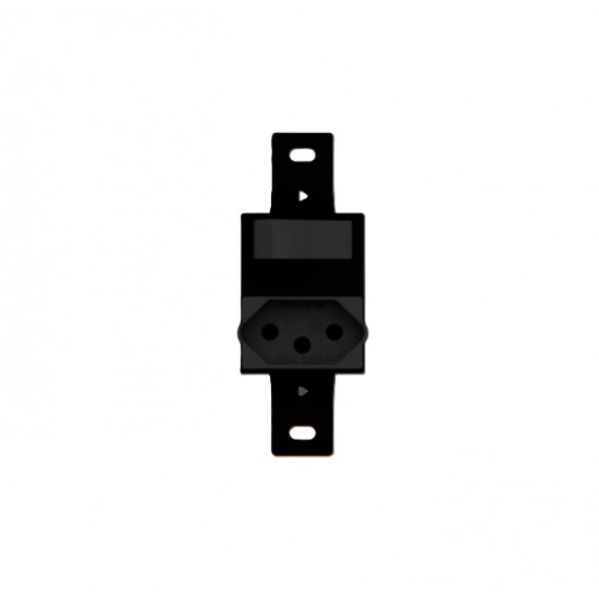 LUMIBRAS 1 INT SIMPLES 1 TOMADA 20A PT P/CONDULETE UN 1