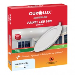 LUMIN LED ALUM OUROLUX EMB RED  24W 2700K 300MM PC 1