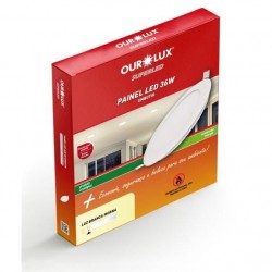 LUMIN LED ALUM OUROLUX EMB RED  36W 2700K 400MM PC 1