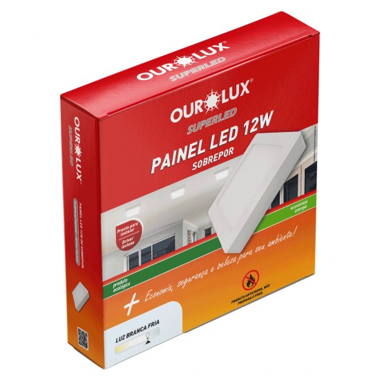 LUMIN LED ALUM OUROLUX SOB QUAD 12W 4000K 163MM PC 1
