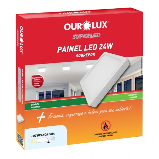 LUMIN LED ALUM OUROLUX SOB QUAD 24W 2700K 280MM PC 1