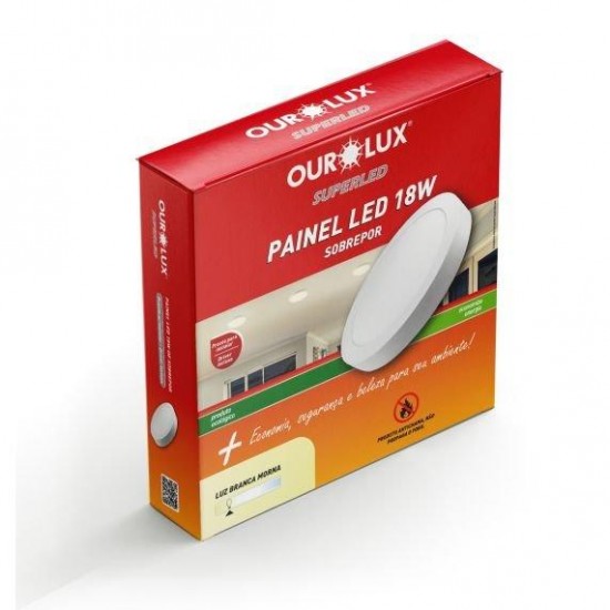 LUMIN LED ALUM OUROLUX SOB RED  18W 2700K 218MM PC 1