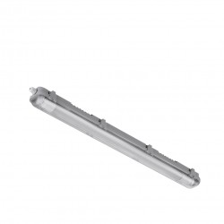 LUM HERMETICA OUROFORT IP65 1X 9W P/T5 E T8  PC 1