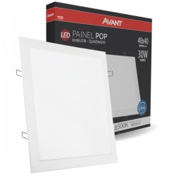 LUMIN.LED AVANT EMB QUAD 30W 6500K 400MM PC 1