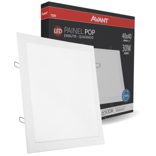 LUMIN.LED AVANT EMB QUAD 30W 6500K 400MM PC 1
