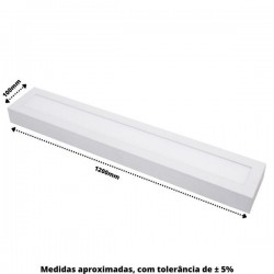 LUMIN.LED AVANT SOB 100X1200 36W 6500K PC 1