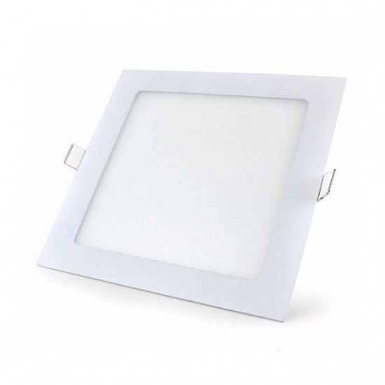 LUMIN.LED ECOLUME QUADRADA EMB 18W 6000K 22CM PC 1
