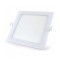 LUMIN.LED ECOLUME QUADRADA EMB 18W 6000K 22CM PC 1