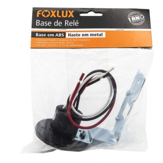 BASE P/RELE FOTO CELULA FOXLUX 52.07 PC 1