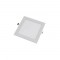 LUMIN.LED KIAN SLIM EMB QUADRADO 12W 6000K 16,8CM PC 1