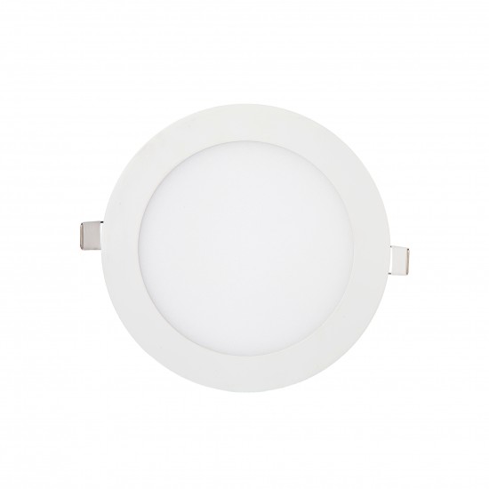 LUMIN.LED KIAN SLIM EMB REDONDA 12W 3000K 17,0CM PC 1