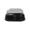 LUMIN.TARTARUGA SHINTEC OVAL PT C/BASE LENTE VIDRO PC 1