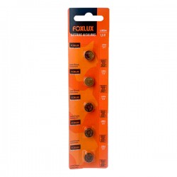 BATERIA FOXLUX ALCALINA 1,5V LR54/1130 C/5 CF 1