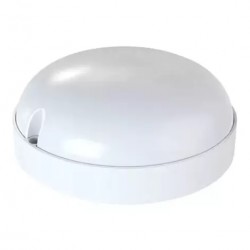 LUMINARIA TARTARUGA ABS ECOLUME 15W 3000K REDONDA PC 1
