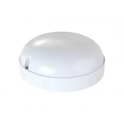 LUMINARIA TARTARUGA ABS ECOLUME 15W 3000K REDONDA PC 1