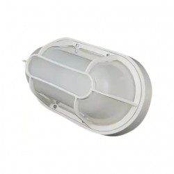 LUMINARIA TARTARUGA MS PVC PEQUENA BRANCA    PC 1