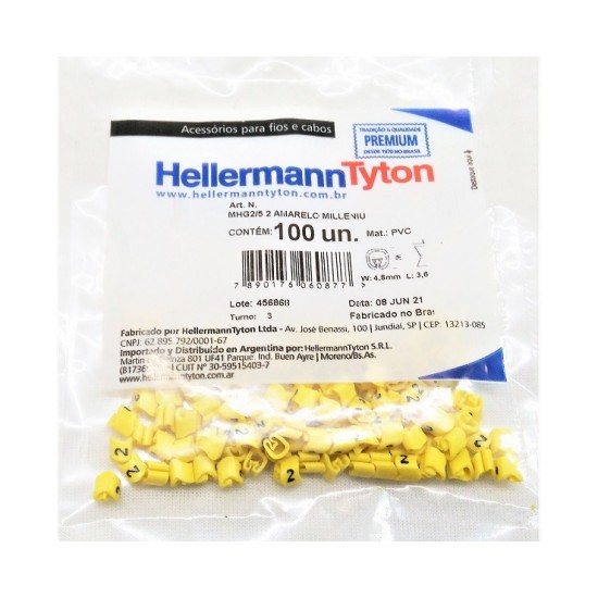 MARCADOR HELAGRIP - 2 - MHG2/5 0.5- 6.0  C/100 PCTE 1