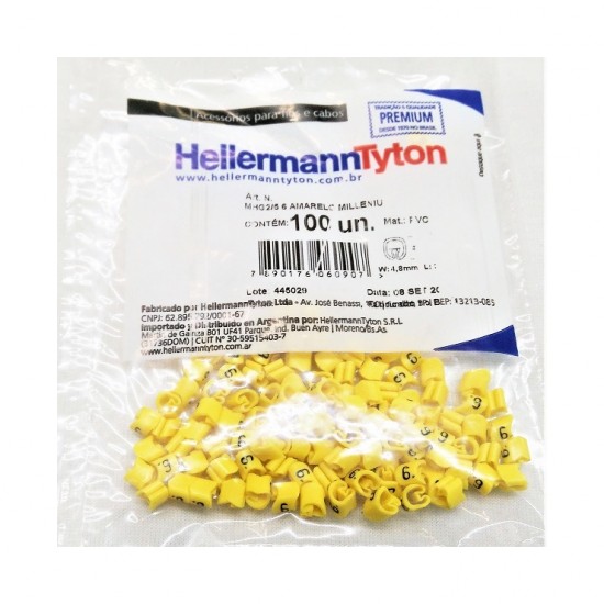 MARCADOR HELAGRIP - 6 - MHG2/5 0.5- 6.0  C/100 PCTE 1