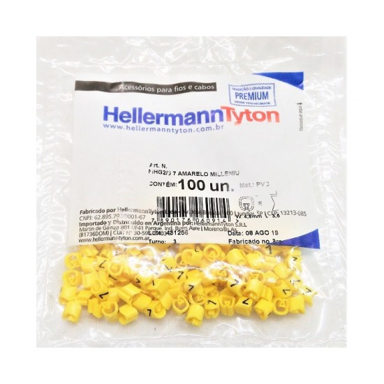 MARCADOR HELAGRIP - 7 - MHG2/5 0.5- 6.0  C/100 PCTE 1