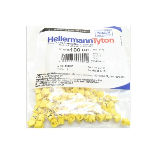 MARCADOR HELAGRIP - Y - MHG2/5 0.5- 6.0  C/100 PCTE 1
