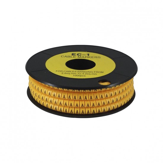 MARCADOR JNG EC1 2,6-4,2SQMM A C/1000 PCTE 1