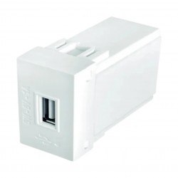 MODULO AROS 1 TOMADA USB 1A 5W 5V 2617 PC 1