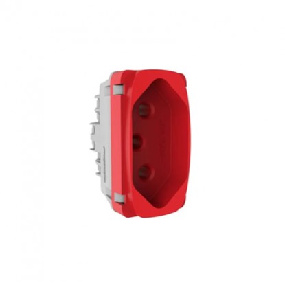 MODULO GRACIA 1 TOMADA 20A 85315 VERMELHO PC 1