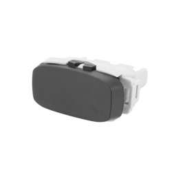 MODULO GRACIA BLACK 1 INT SIMPLES 10A 85355 PC 1