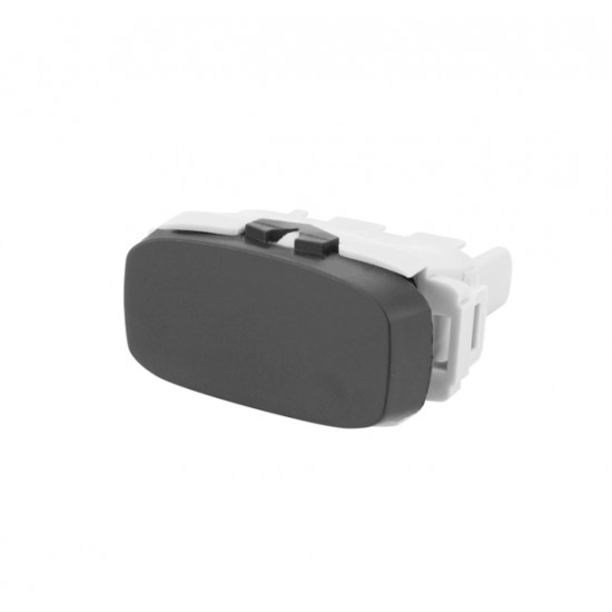 MODULO GRACIA BLACK 1 INT SIMPLES 10A 85355 PC 1