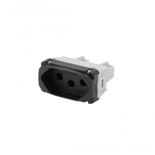 MODULO GRACIA BLACK 1 TOMADA 20A 85361 PC 1