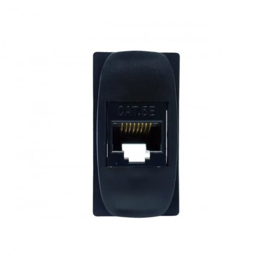 MODULO GRACIA BLACK 1 TOMADA RJ45 85363 PC 1
