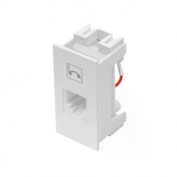 MODULO HABITAT 1 TOMADA 4 VIAS RJ11 2064 PC 1