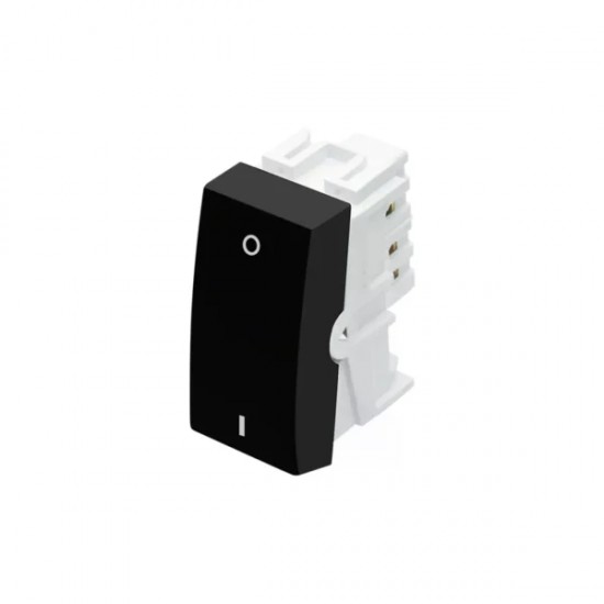 MODULO HABITAT BLACK 1 INT BIP SIMPLES 20A 4031 PC 1