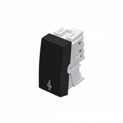 MODULO HABITAT BLACK 1 INT CAMPAINHA 16A 4030 PC 1