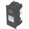 MODULO HABITAT BLACK 1 TOM RJ11 4 VIAS 4039 PC 1