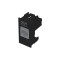 MODULO HABITAT BLACK 1 TOM RJ45 CAT6 8 VIAS 4041 PC 1