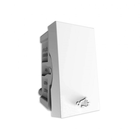 MODULO INOVA PRO BR 1 PULSADOR CAMPAINHA 85017 PC 1