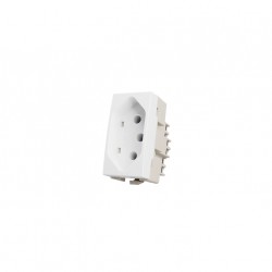 MODULO MARGIRIUS SLEEK 1 TOMADA 10A 16049 PC 1