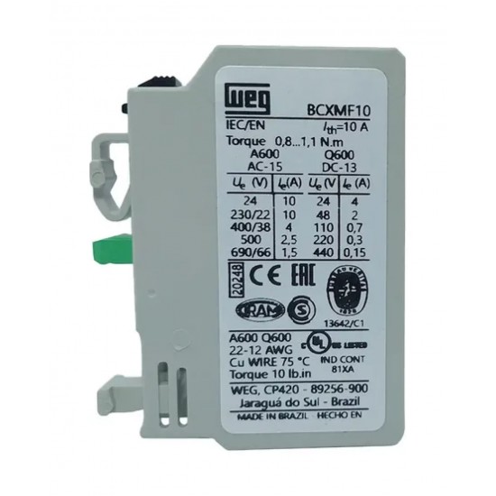 BL CONT WEG 1NA BCXMF10 PC 1