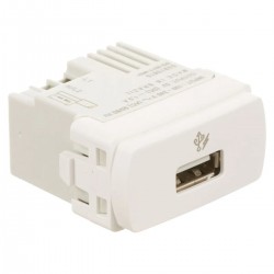 MODULO MILUZ 1 TOMADA USB 2.0 1A BIV S3B70810 CF 1