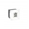 MODULO NEREYA CARREGADOR 2 X USB 663011 2400MA PC 1