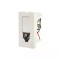 MODULO PIAL PLUS+ BCO TOM RJ11 4 FIOS 615010BC PC 1