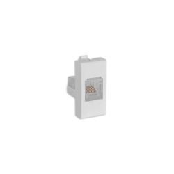 MODULO SIENA TOMADA RJ45 8 VIAS 6168 PC 1