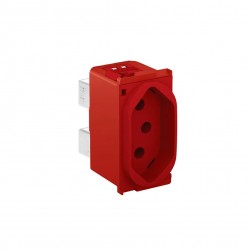 MODULO ZEFFIA 1 TOMADA 20A VERM 680161VM PC 1