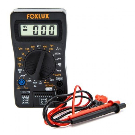 MULTIMETRO DIGITAL FOXLUX PC 1