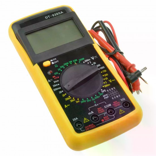 MULTIMETRO DIGITAL JNG JC-DT9205A PC 1