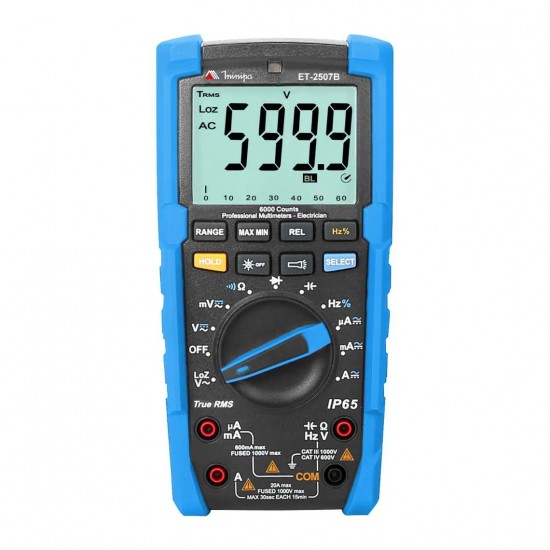 MULTIMETRO DIGITAL MINIPA ET-2507B PC 1